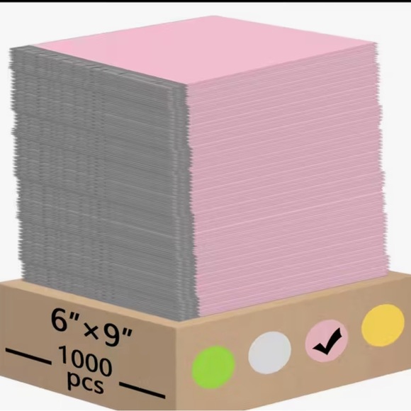 None Other - Pink poly mailers - 6x9 25 Pack